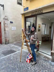 Liz Squillace devant LM Studio